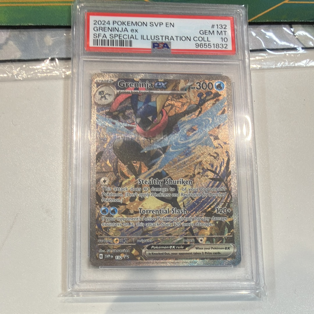 PSA10】ゲッコウガex P [SVP EN 132]【英語版】(スカーレット