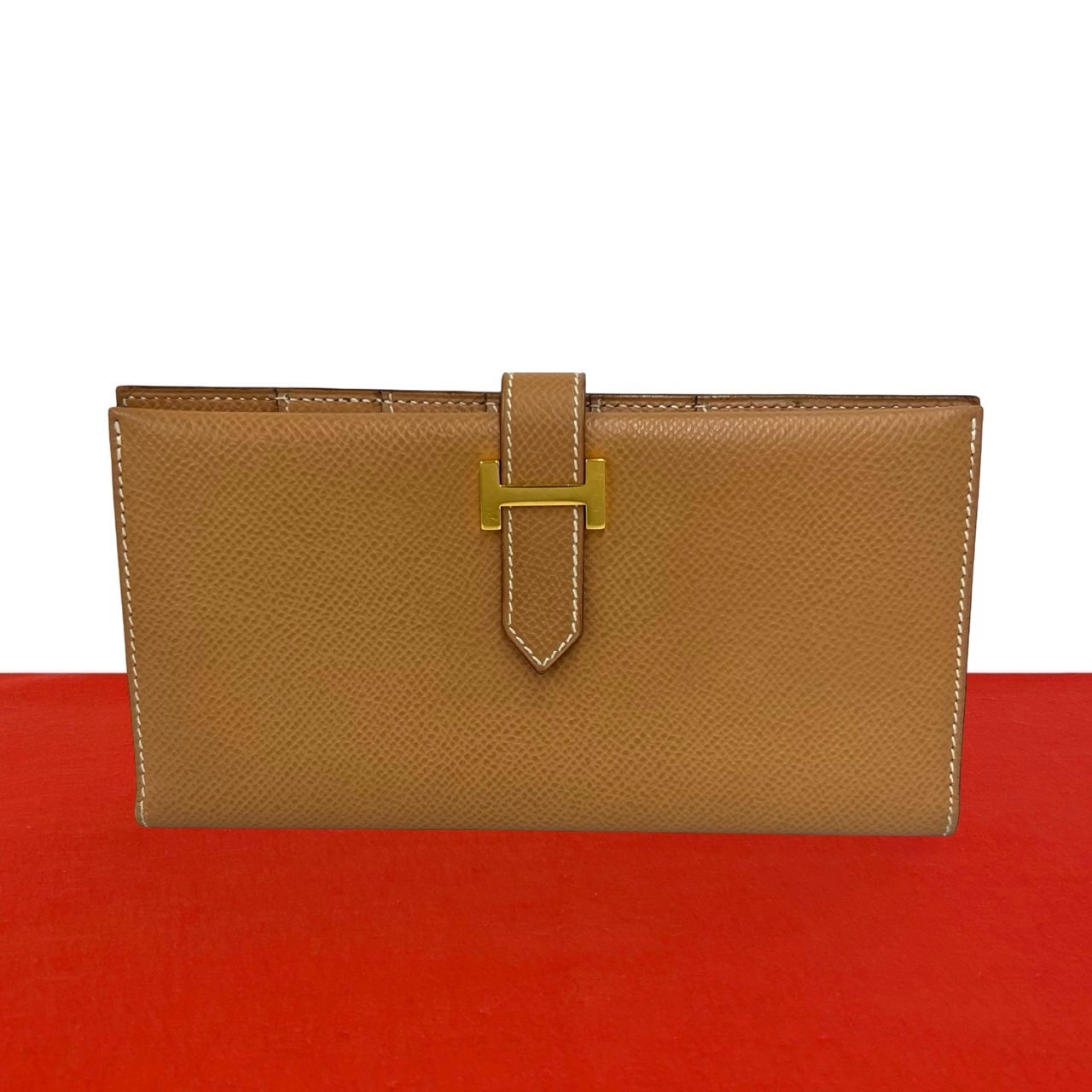 HERMES エルメス ベアン クシュベル 長財布 ナチュラルサブレ ブラウン
23620