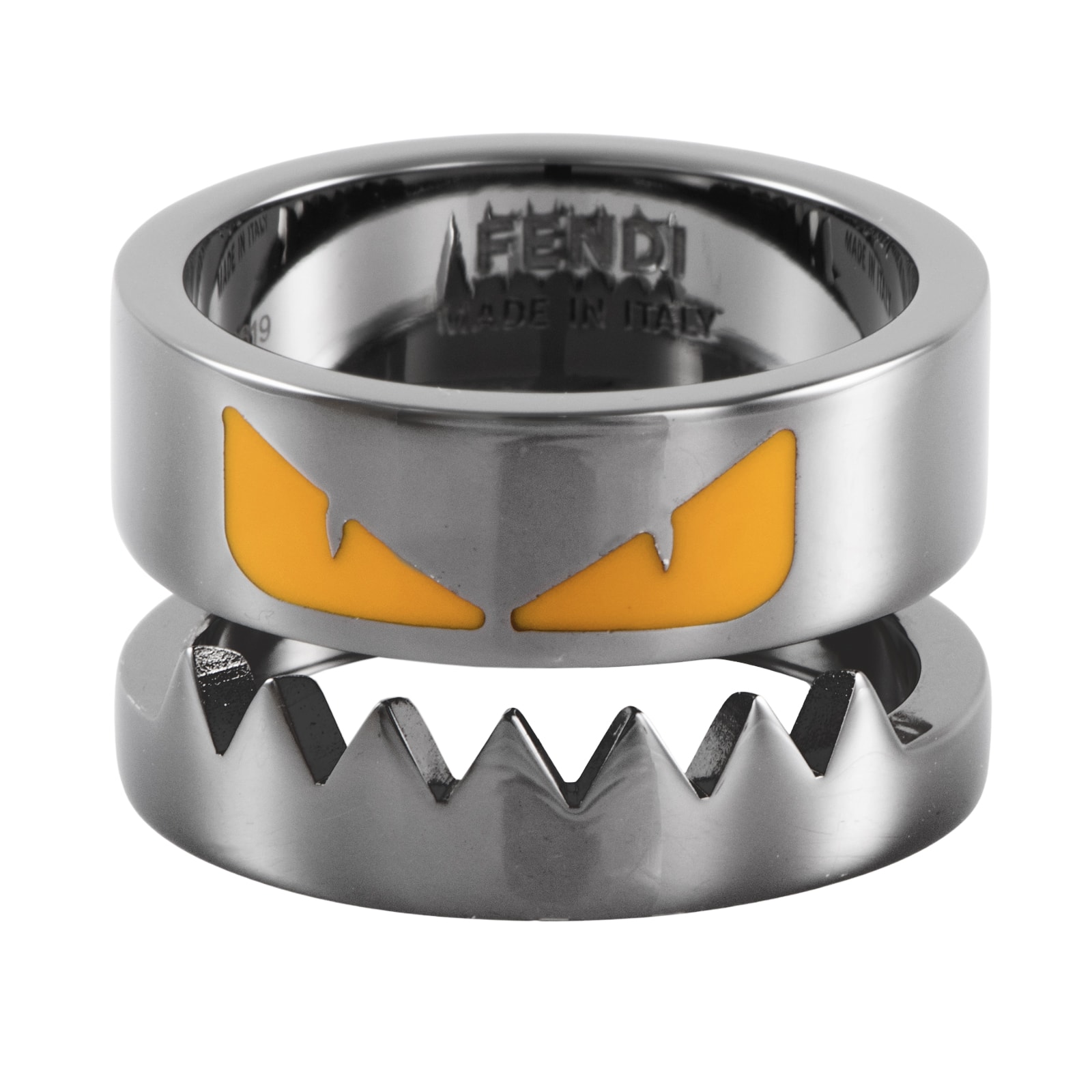 目立った傷や汚れなし】FENDI フェンディ モンスター バグズ リング