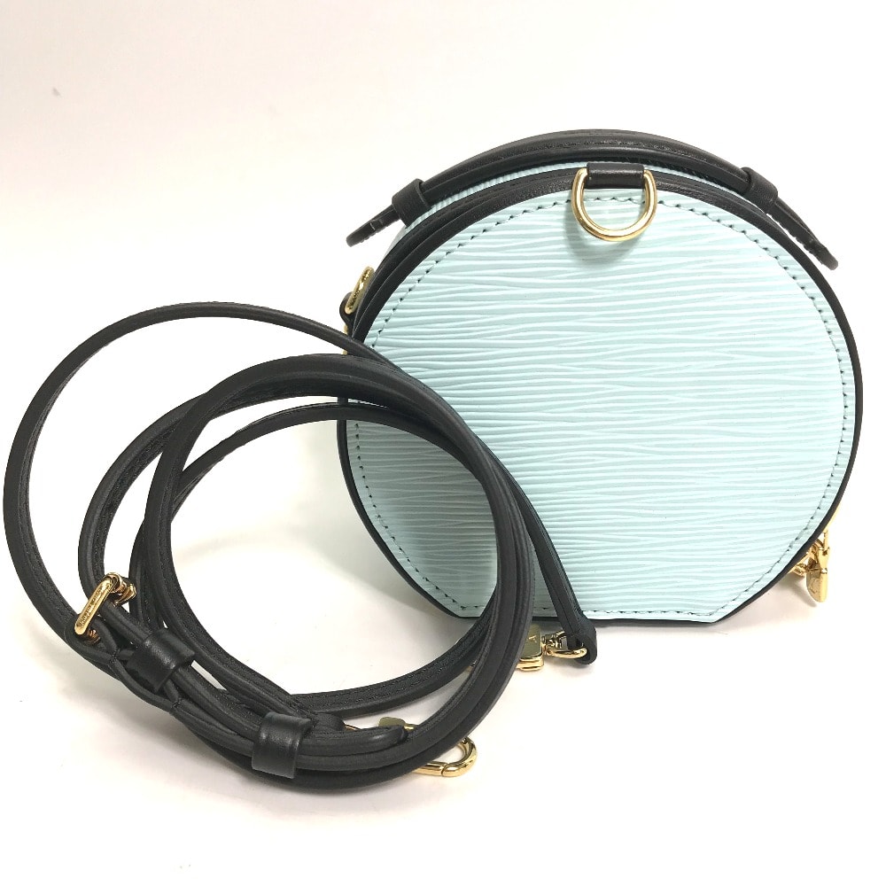ルイヴィトン LOUIS VUITTON プティット ボワット シャポー R97999 エピ 2WAY ハンドバッグ  斜め掛け ポーチ ショルダーバッグ エピレザー シーサイド ブルー 新品同様