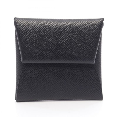 エルメス HERMES バスティア コインケース 財布 レザー ヴォーエプソン W刻印(2024年製造) レディース ブラック系 【中古】