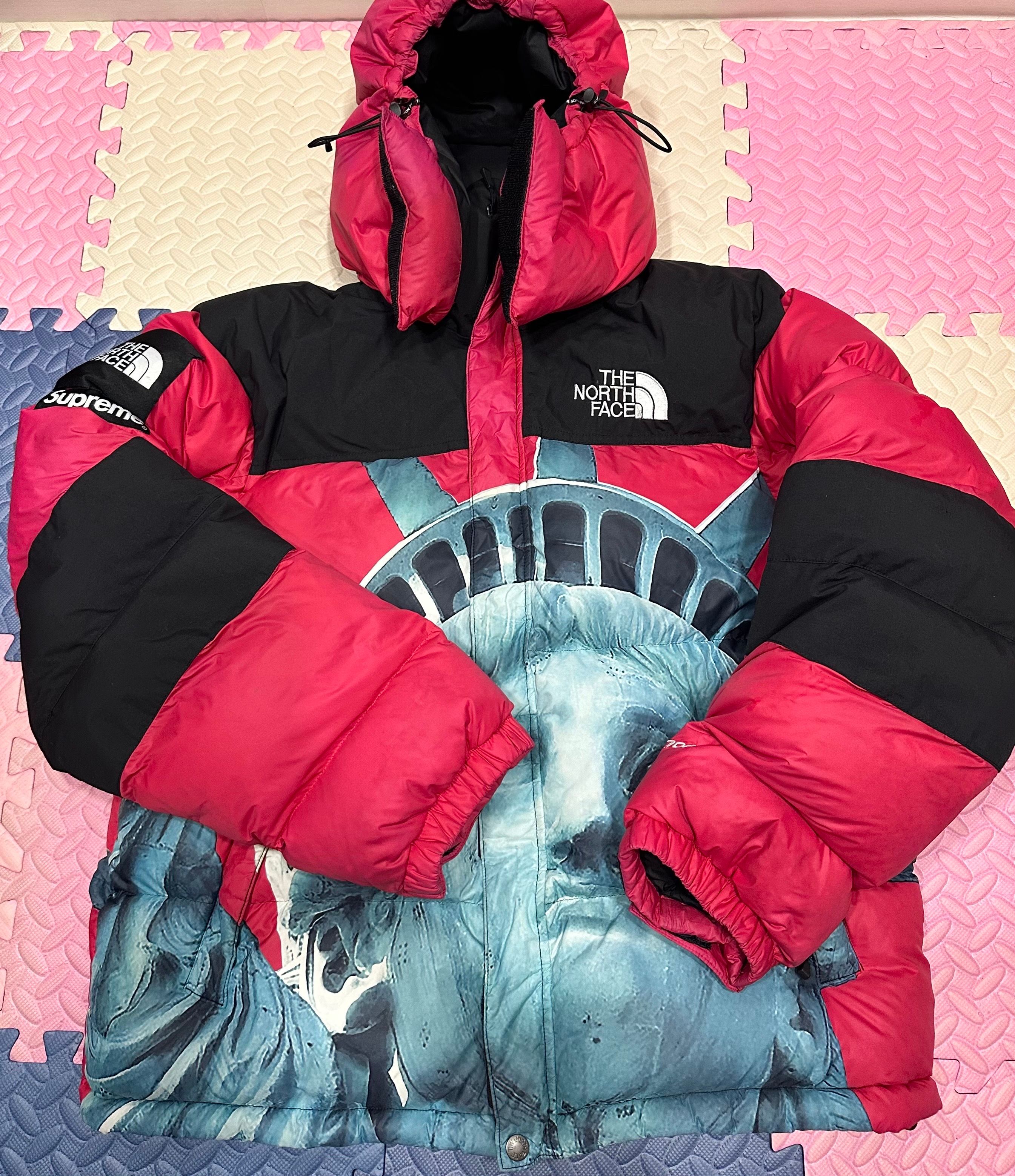 Supreme x The North Face Statue of Liberty Baltoro Jacket "Red"