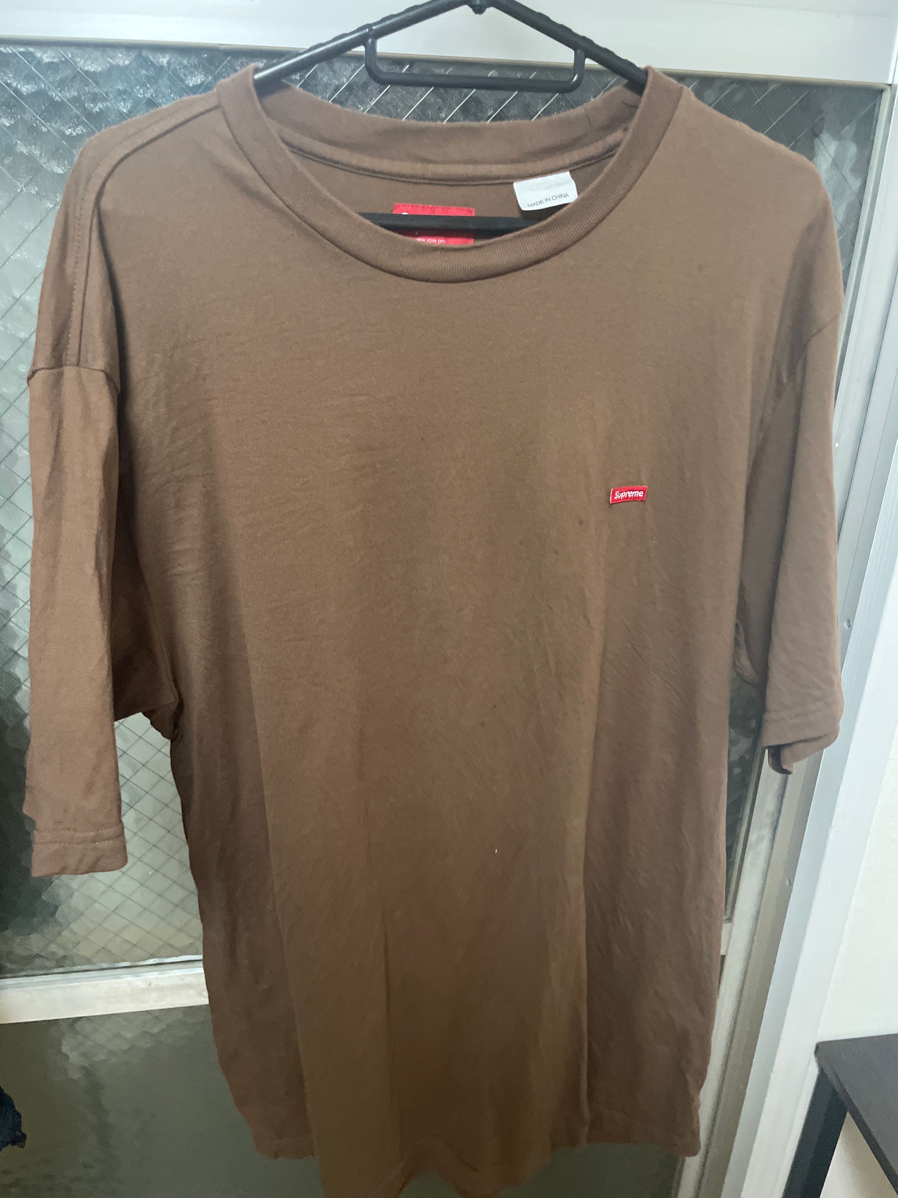 Supreme Small Box Tee "Brown"(Made in China)(22FW)