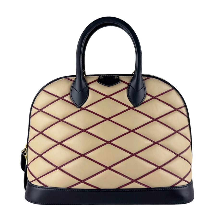 ルイ ヴィトン LOUIS VUITTON ハンドバッグ ショルダーバッグ マルタージュ アルマPM レザー ベージュ/ブラック/ボルドー レディース M50001【中古】 z9871
