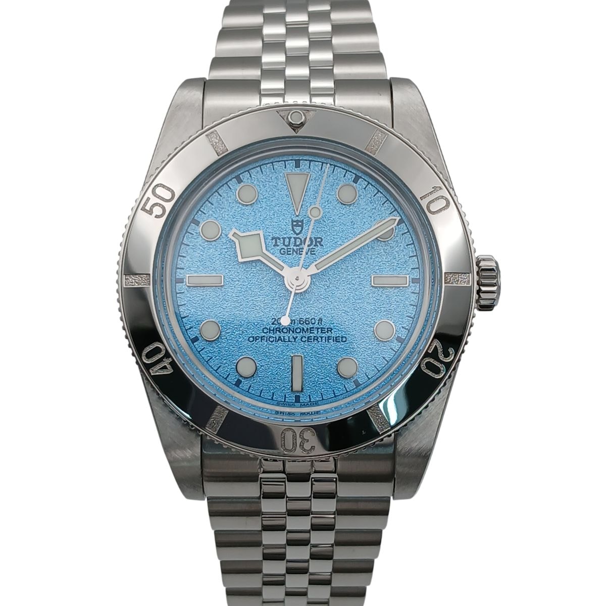 TUDOR チューダー チュードル ブラックベイ 54 ラグーンブルー 腕時計 79000 スチール シルバー ブルー  メンズ【中古】