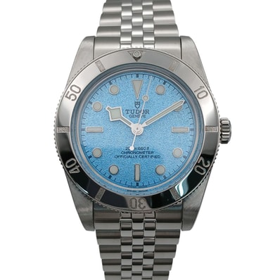 TUDOR チューダー チュードル ブラックベイ 54 ラグーンブルー 腕時計 79000 スチール シルバー ブルー メンズ【中古】