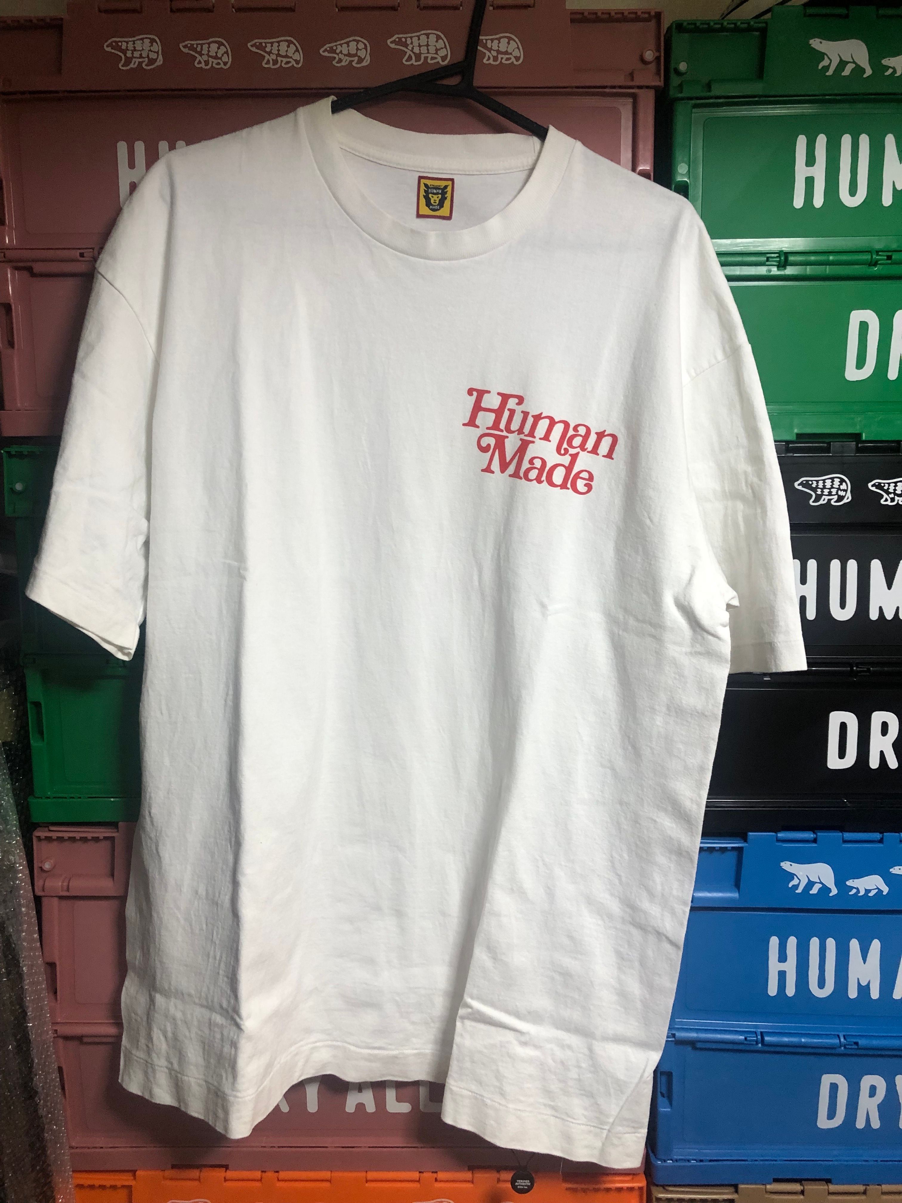 HUMAN MADE Girls Don ’t Cry T-shirt "White" / VERDY