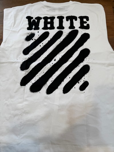 【新品】OFF-WHITE オフホワイト Tシャツ OMAA038E19185124 半袖 Tシャツ ホワイト系 XS