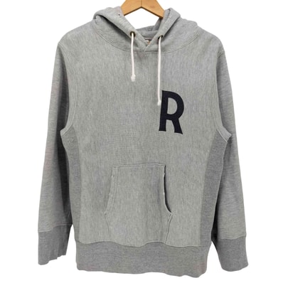 別注 REVERSE WEAVE 染み込みプリント ダメージ加工 プルオーバー パーカー【1142569518943】