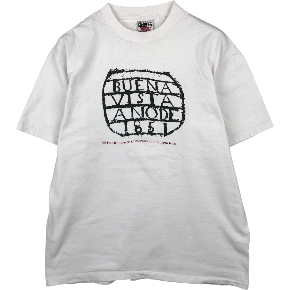 古着 90年代 オニータ ONEITA POWER-T プリントTシャツ USA製 メンズL相当 ヴィンテージ/eaa636051