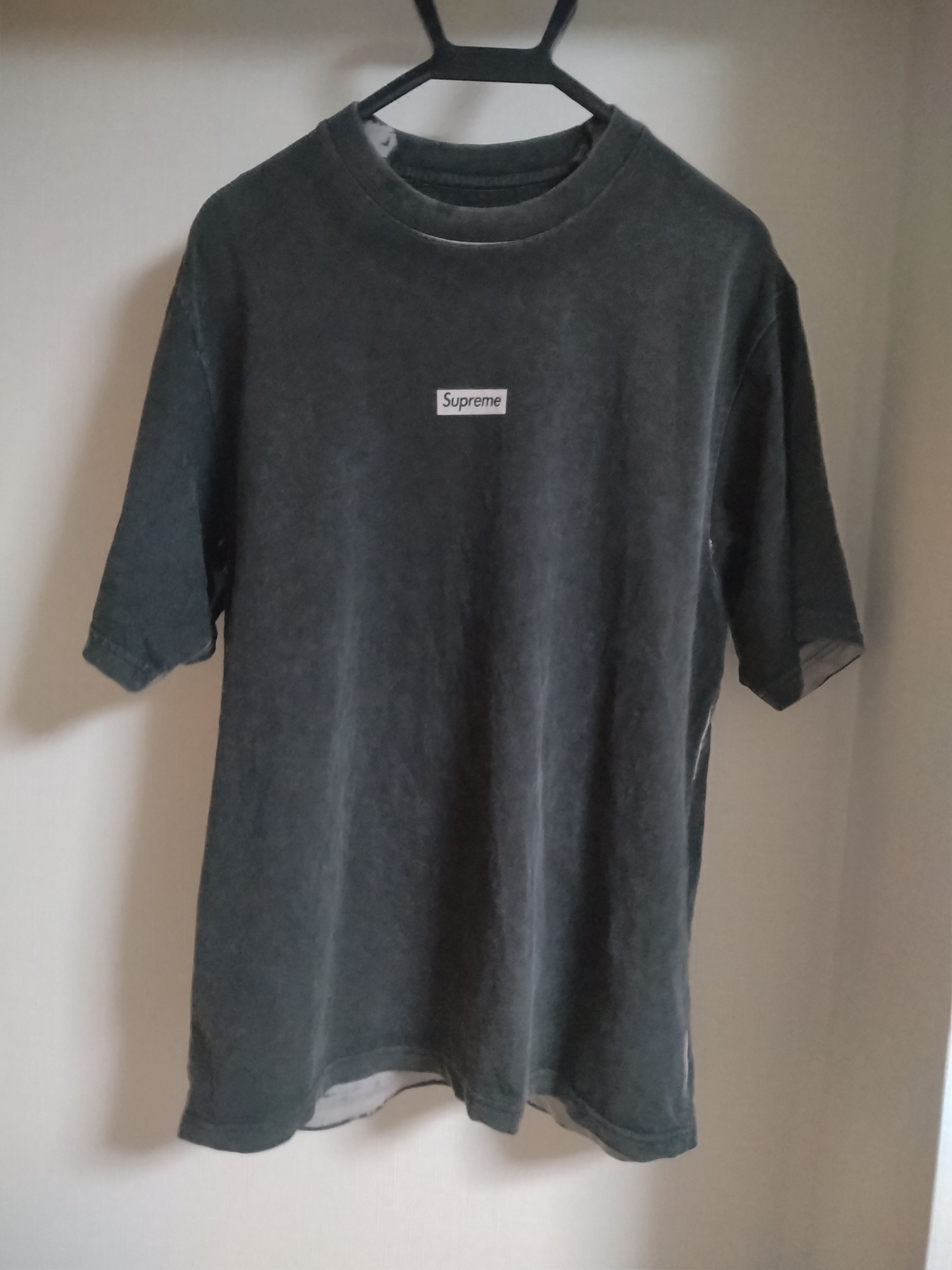 Supreme Overprint Small Box S/S Top "Black"