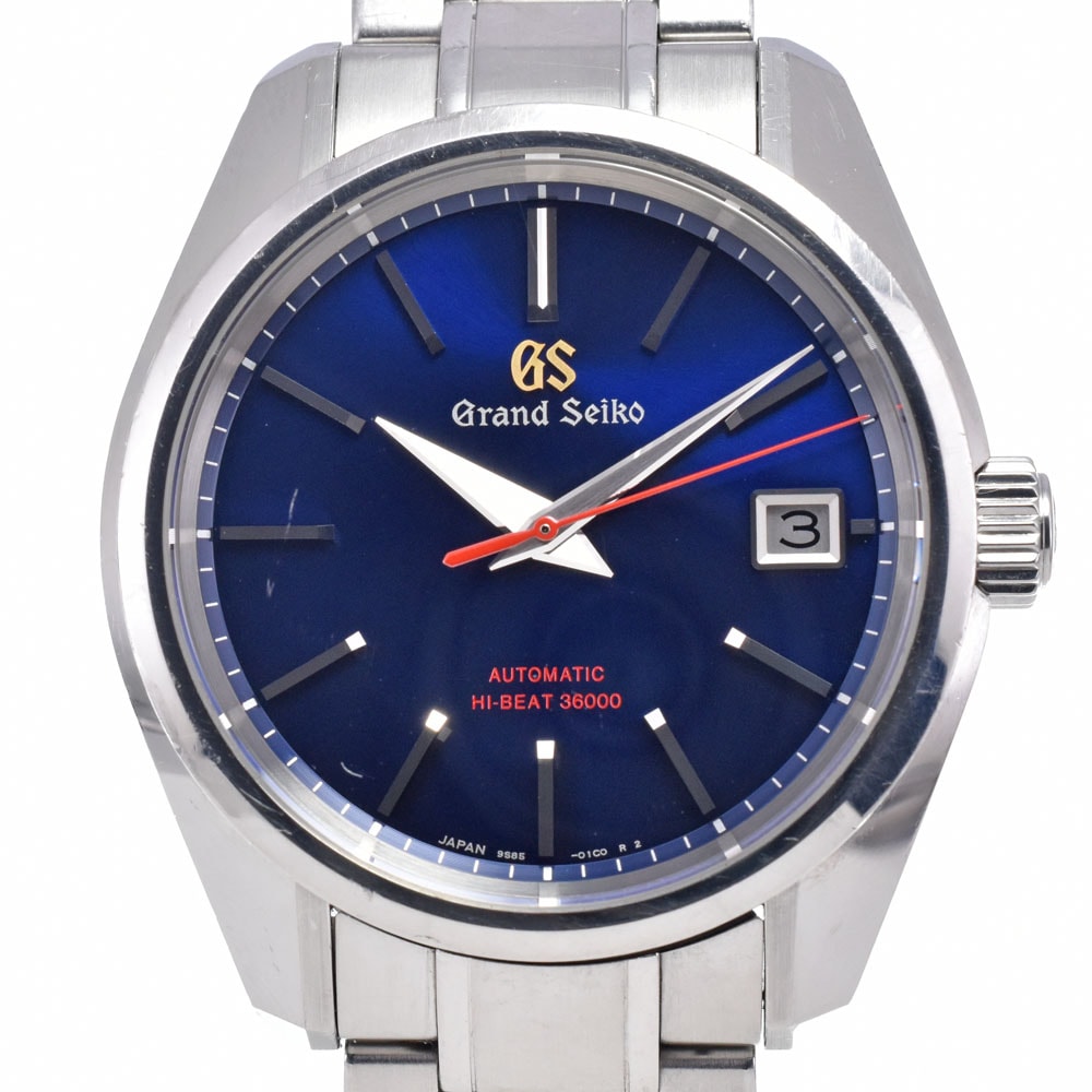 セイコー SEIKO 9S85-01K0/SBGH281 グランドセイコー ヘリテージ ブルー 自動巻き メンズ 箱付き 腕時計 O#148954