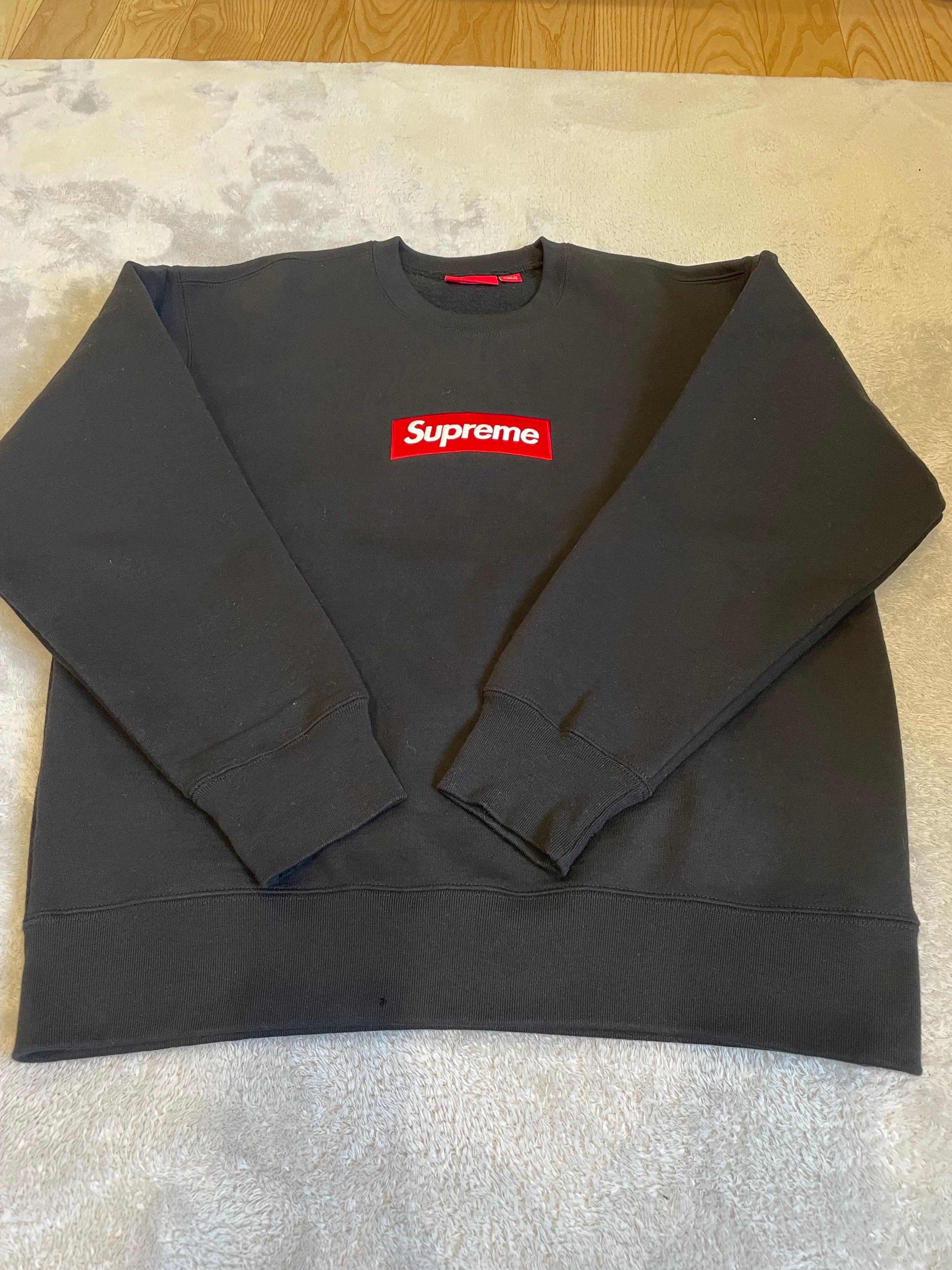 Supreme Box Logo Crewneck "Black" (22FW)
