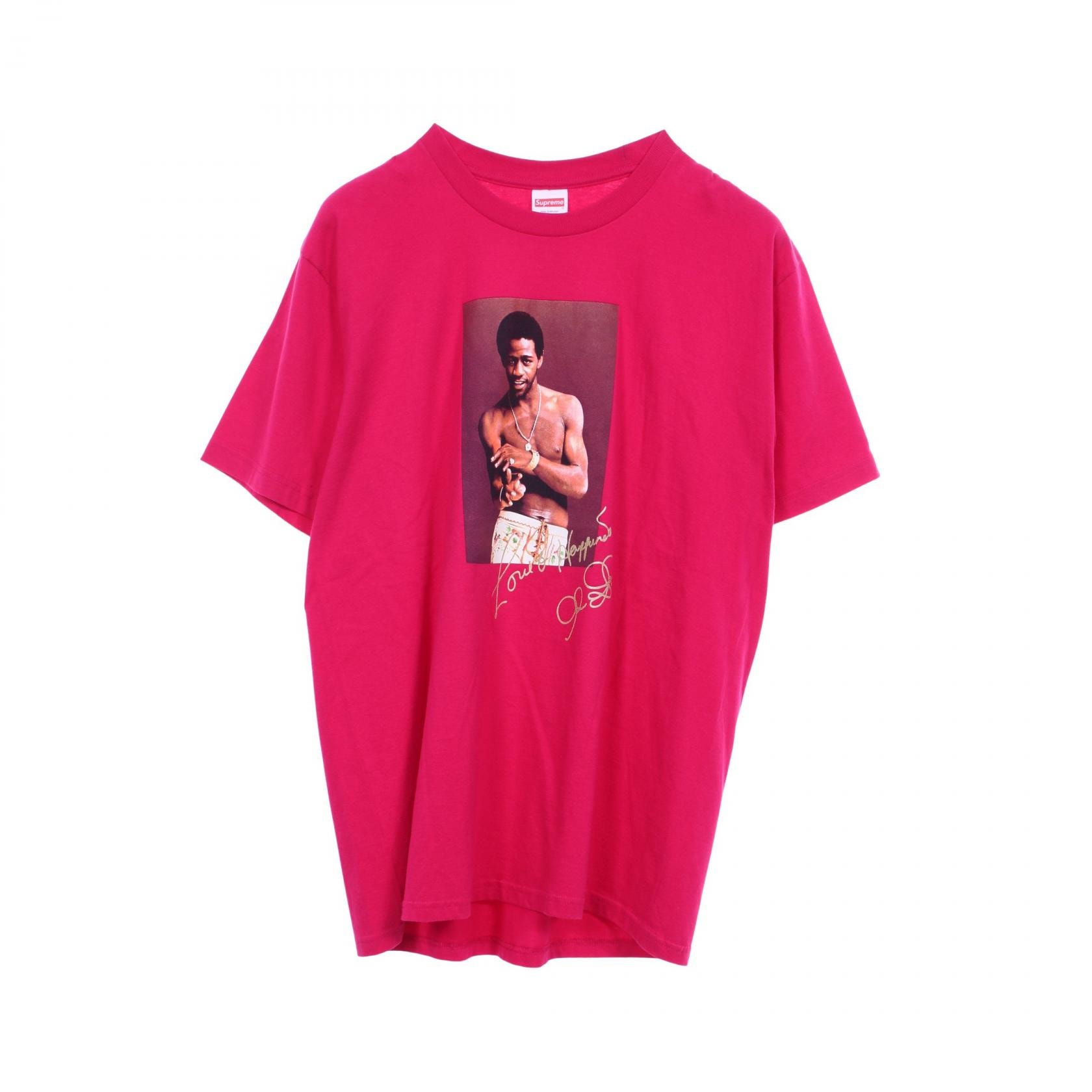 シュプリーム Supreme Al Green Tee 半袖Tシャツ 衣料品 トップス コットン メンズ ピンク系 【中古】