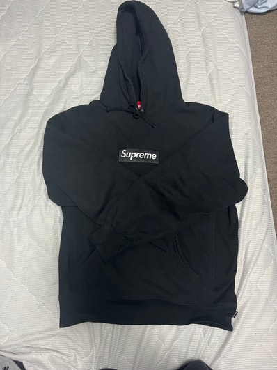 Supreme Box Logo Hooded Sweatshirt "Black" (21FW)