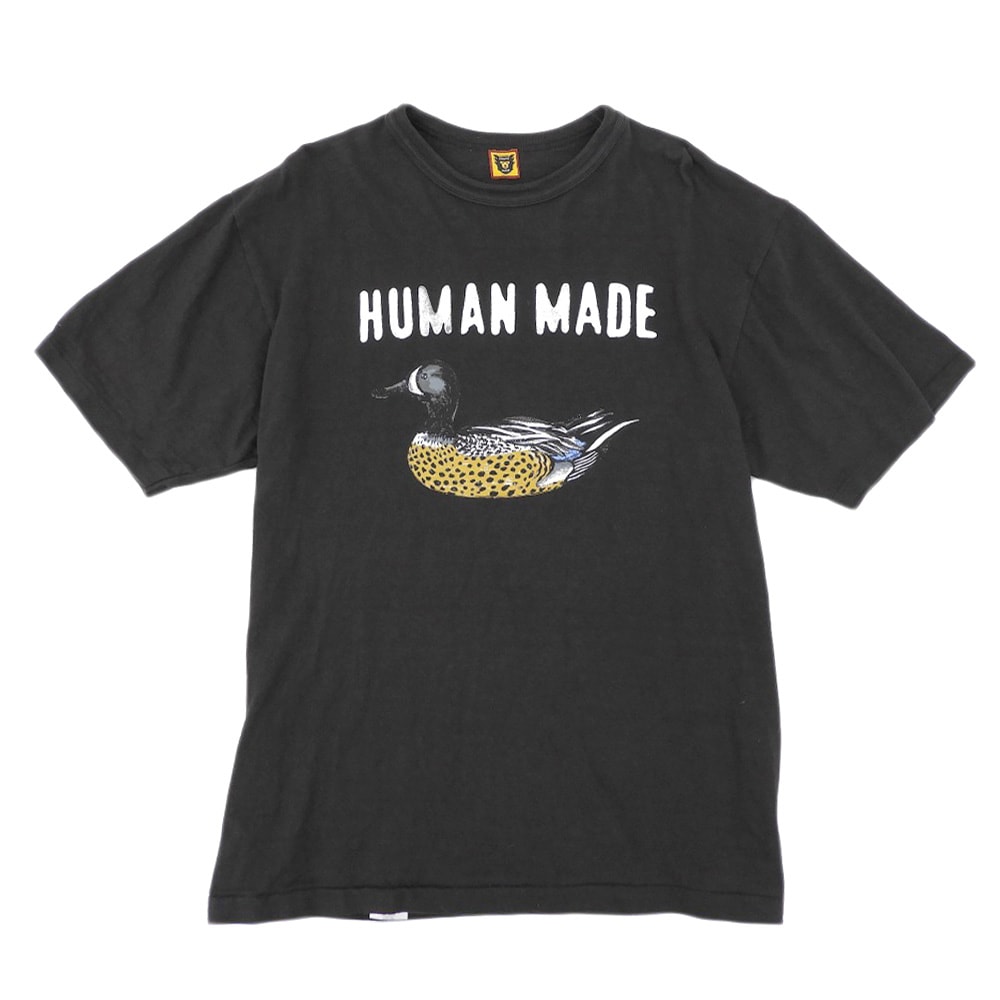 ヒューマンメイド DUCK TEE コットン Tシャツ トップス メンズ ブラック XL XL