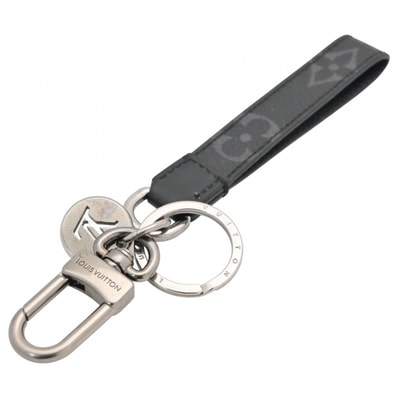 Louis Vuitton Dragonne Bag Charm & Key Holder Monogram Eclipse