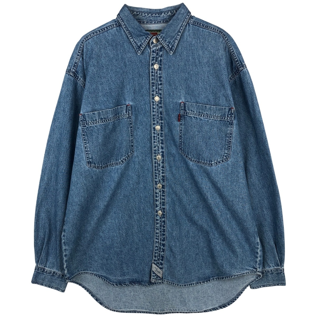 古着 リーバイス Levi's 長袖 デニムシャツ メンズL相当/eaa646633