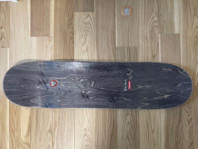 Supreme KAWS Chalk Logo Skateboard "Red"