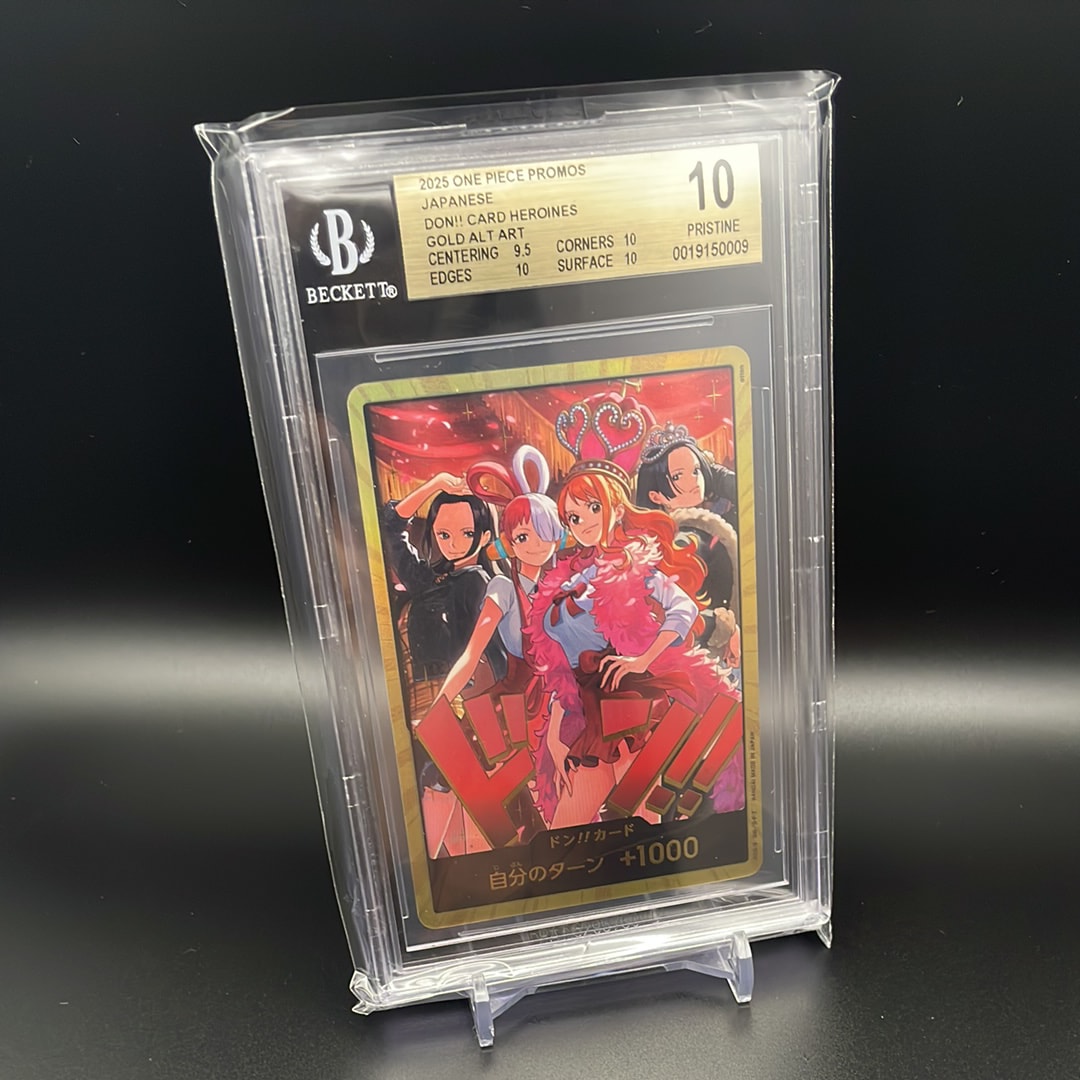 ドン!!カード : ロビン&ウタ&ナミ&ハンコック スーパーパラレル [開封済み](エクストラブースター「ワンピース ヒロインズエディション スペシャルセット」)