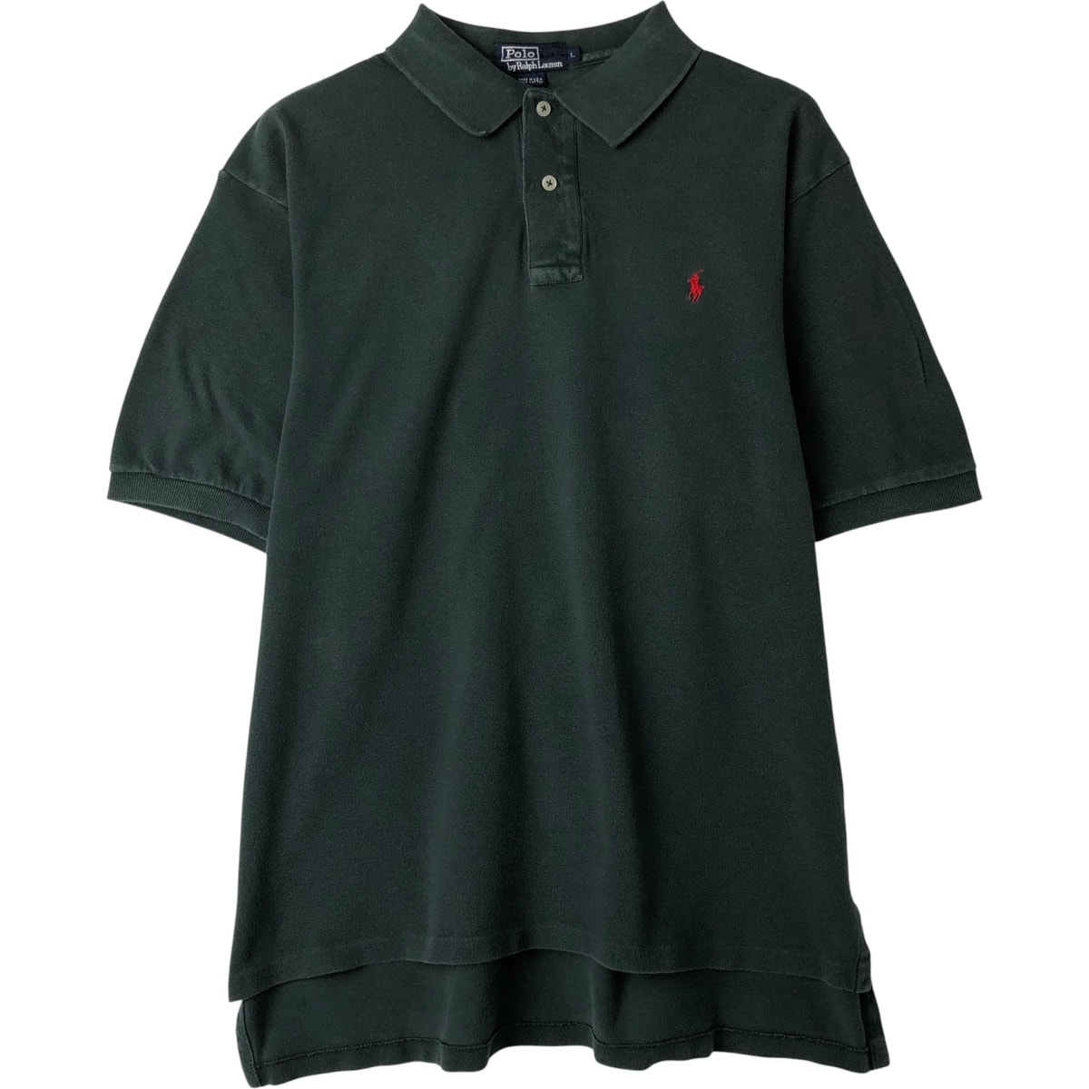 古着 90年代 ラルフローレン Ralph Lauren POLO by Ralph Lauren 半袖 ポロシャツ USA製 メンズL相当/eaa616684