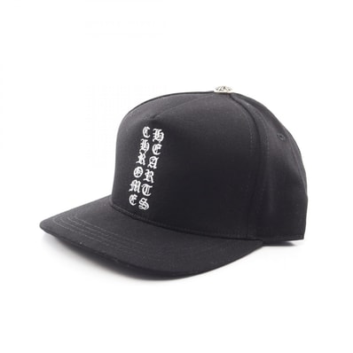 Chrome Hearts Baseball Cap CH Logo "Black/White"
