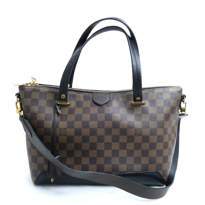 LOUIS VUITTON ルイ・ヴィトン ハイドパーク 2Wayショルダーバッグ ダミエ ブラウン N41014 AH4136 レディース【中古】