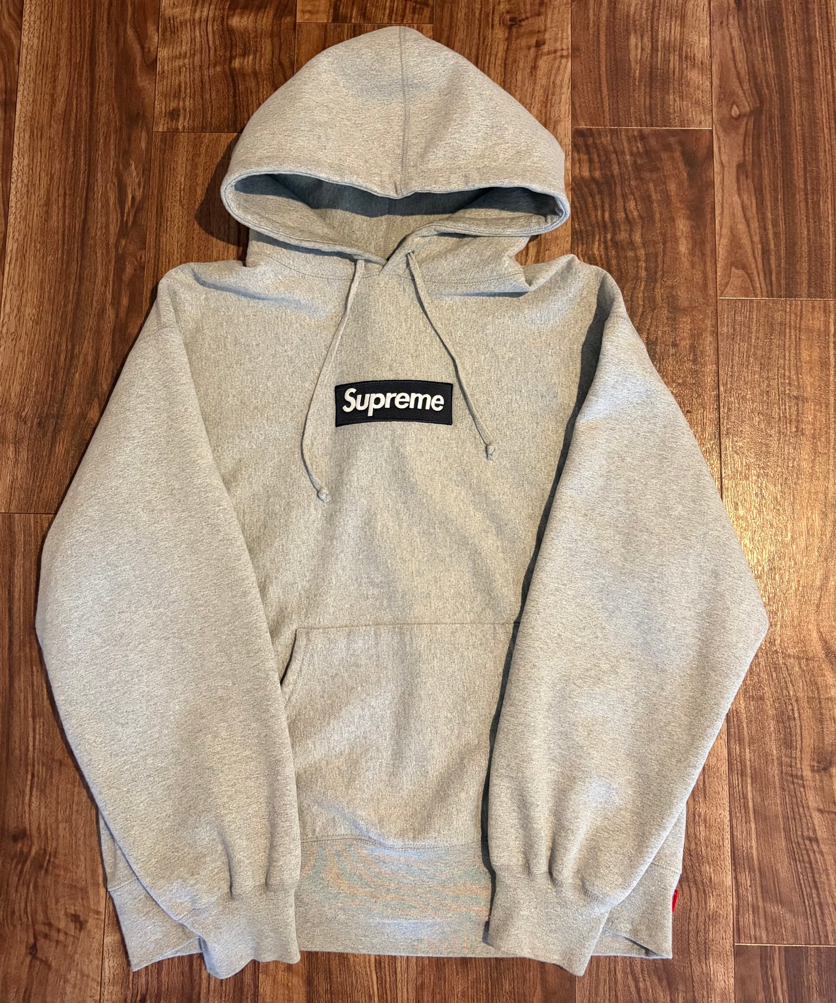 Supreme Box Logo Hooded Sweatshirt (25FW) "Heather Grey"