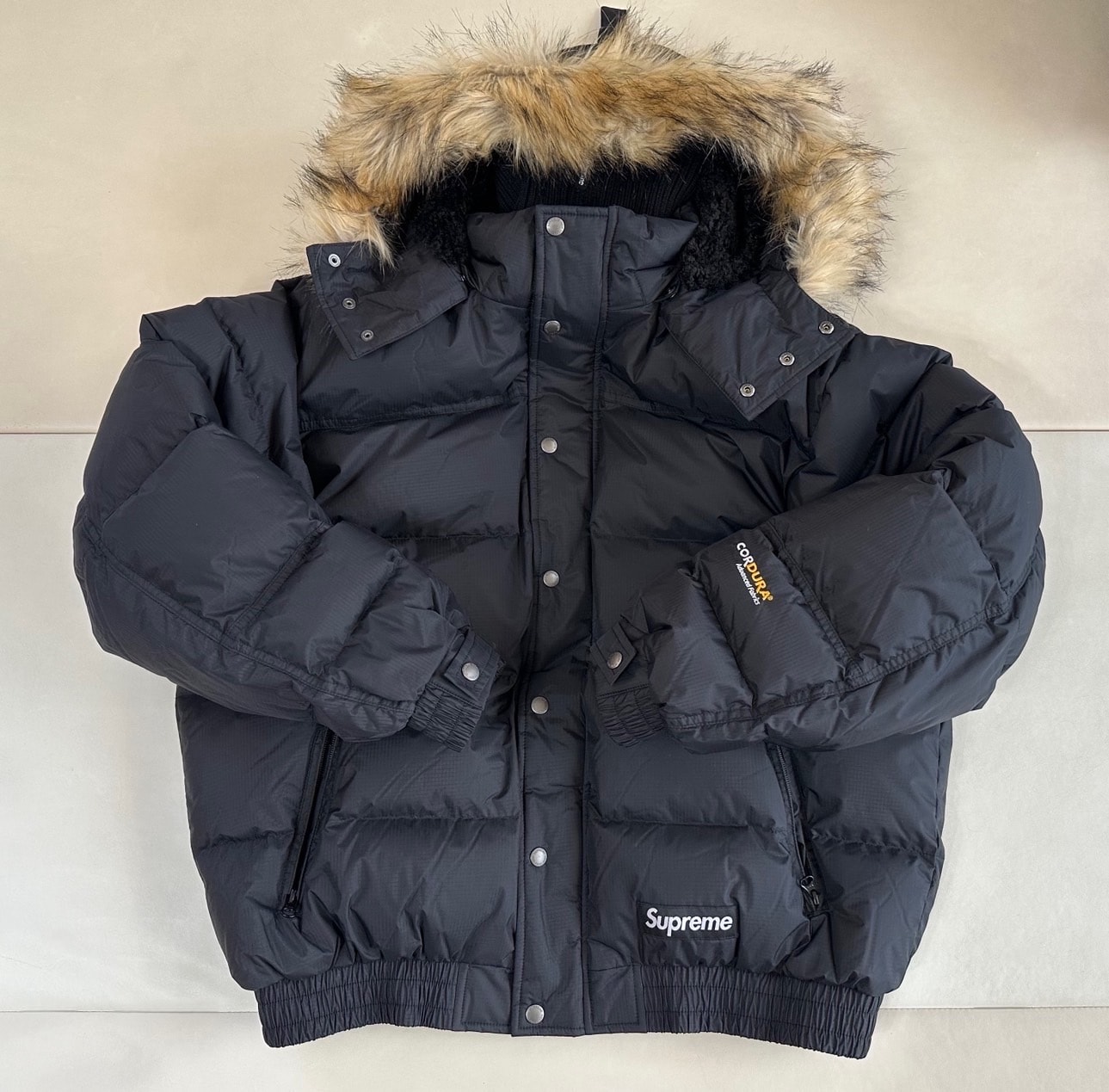 Supreme Facemask 700-Fill Down Puffer Jacket "Black"