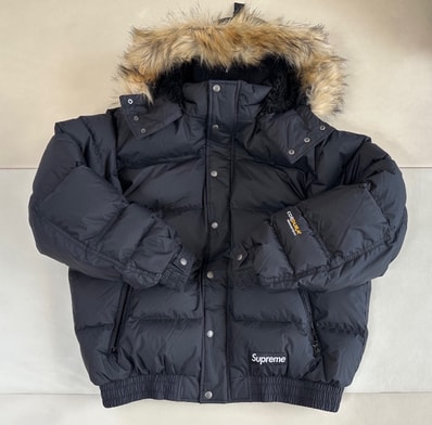 Supreme Facemask 700-Fill Down Puffer Jacket "Black"