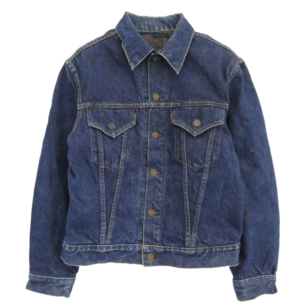 Levi's リーバイス デニムジャケット 60s 559 BIG E ハギ付き ブランケット ボタン裏刻印17 3rd デニム ジャケット インディゴブルー系 サイズ表記なし【中古】