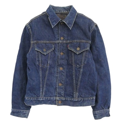 Levi's リーバイス デニムジャケット 60s 559 BIG E ハギ付き ブランケット ボタン裏刻印17 3rd デニム ジャケット インディゴブルー系 サイズ表記なし【中古】