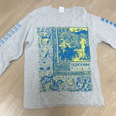 Supreme Saint Sebastian L/S Tee "Ash Grey"