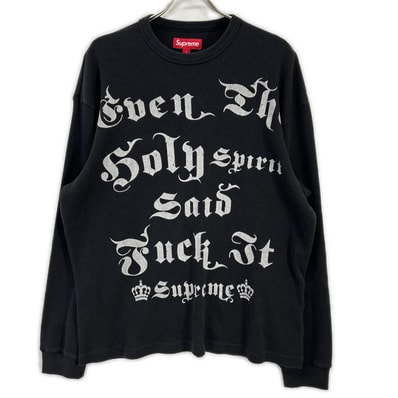 シュプリーム 25FW ブラック Angel Thermal L