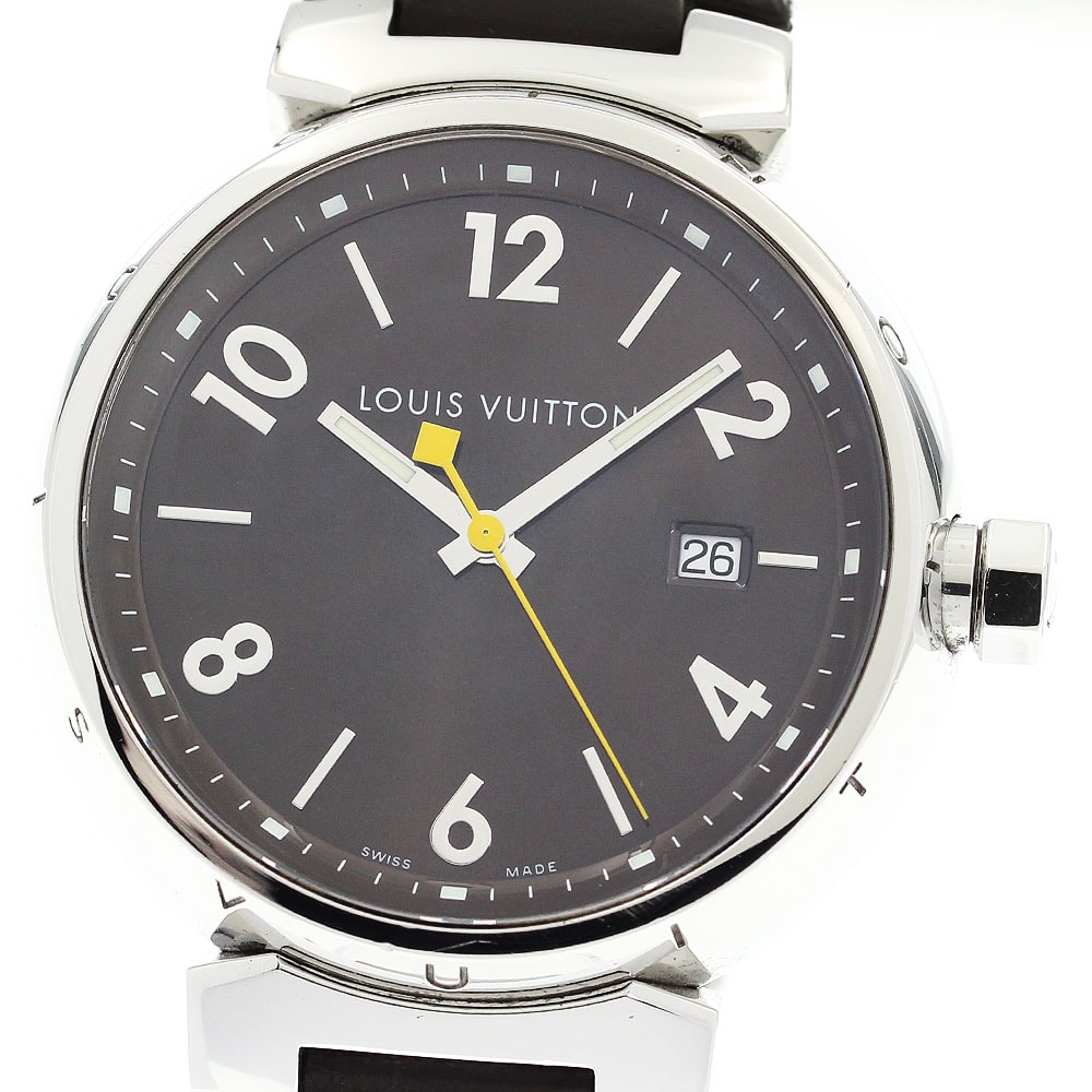 ☆良品  ルイ・ヴィトン タンブール デイト Q1111 メンズ 【中古】