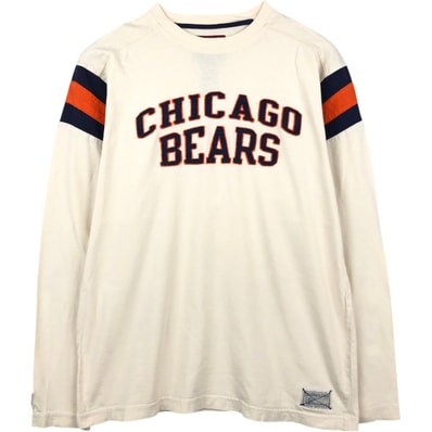 古着 リーボック Reebok NFL CHICAGO BEARS シカゴベアーズ ロングTシャツ ロンT メンズM相当/eaa663580