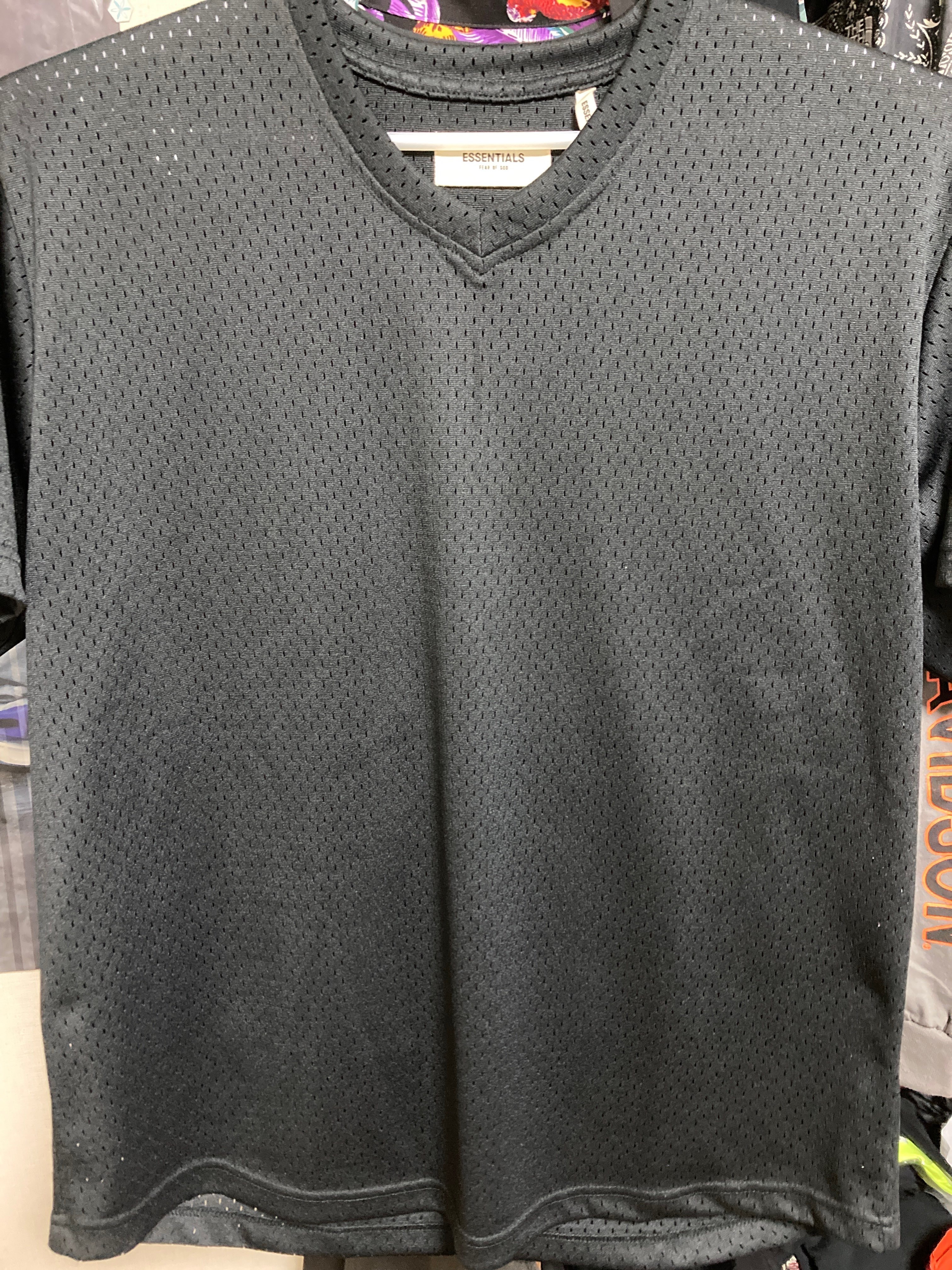 FEAR OF GOD Essentials Mesh T-shirt "Black"