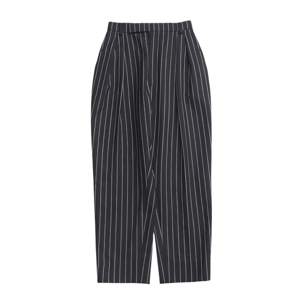 ■美品■CELINE セリーヌ パンツ サイズ34 ストライプ テーパードパンツ スラックス イタリア製 ブランド古着【中古】20251021/RA6402