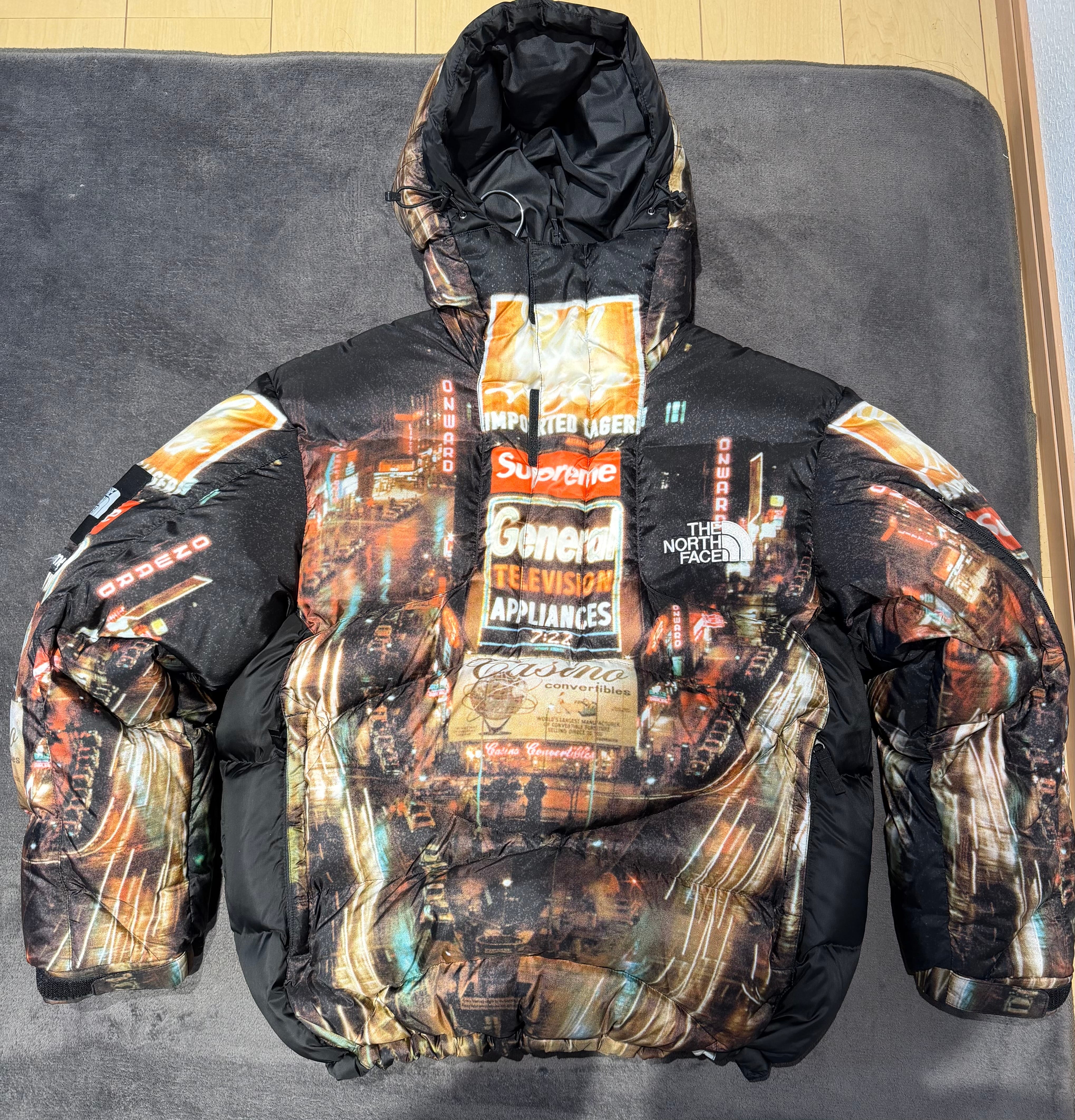 Supreme x The North Face 800-Fill Half Zip Hooded Pullover "Multi"