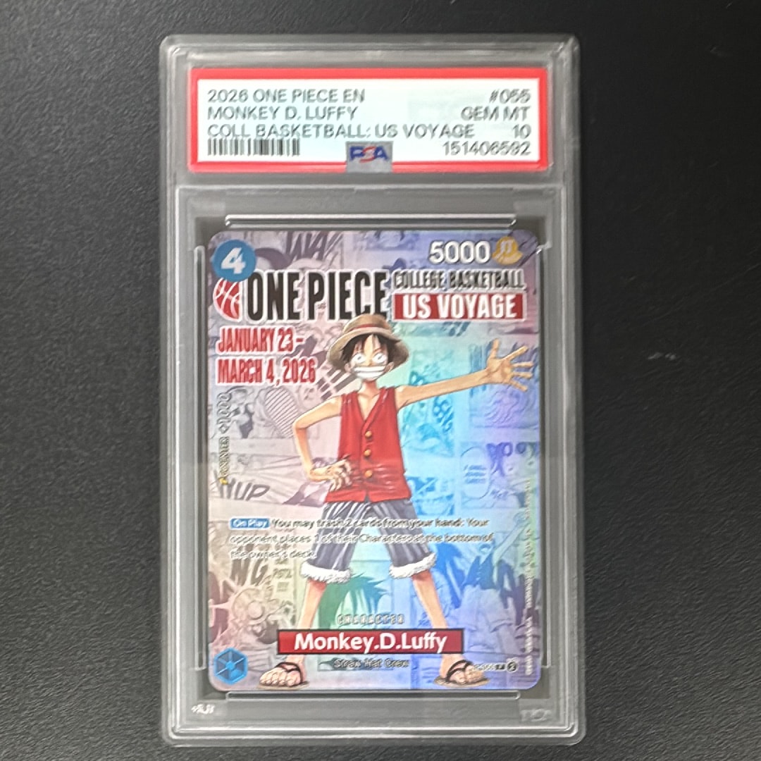PSA10】モンキー・D・ルフィ：P (開封済) [P-055]【英語版