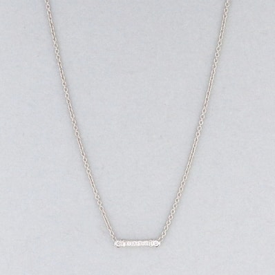 TIFFANY&Co. ティファニー フルールドリス ダイヤモンドネックレス PT950 ネックレス Pt950プラチナ シルバー レディース【中古】