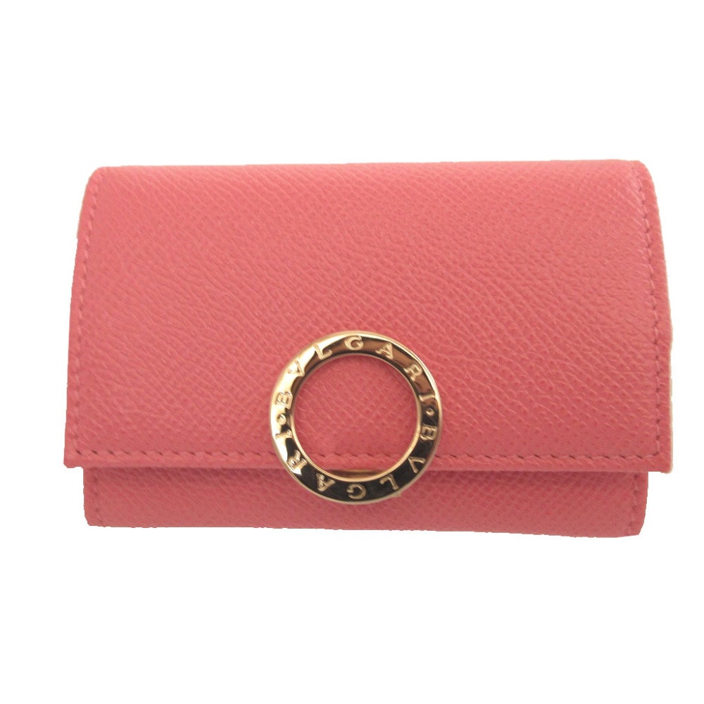 ブルガリ  ブルガリブルガリ   レザー  ピンク   コインケー