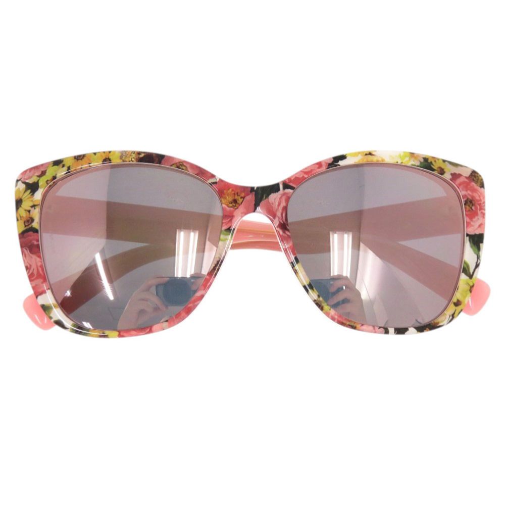 ドルチェアンドガッバーナ    フラワー 花柄 プラスチック  ピ