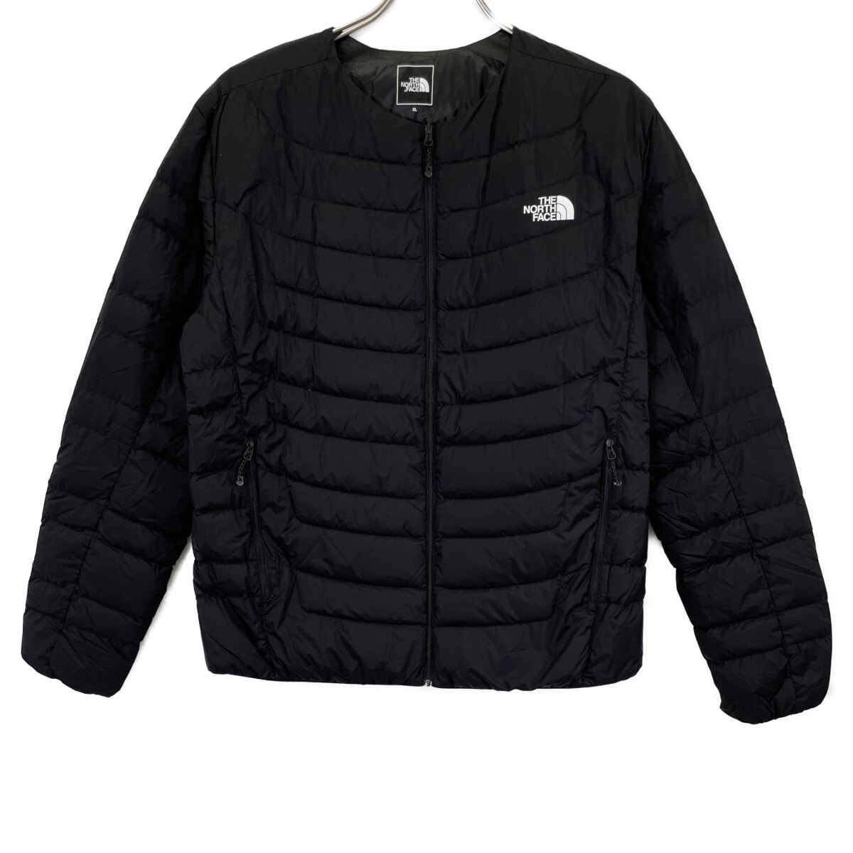 ノースフェイス NYW82313 23年 ブラック サンダーラウンドネックジャケット XL