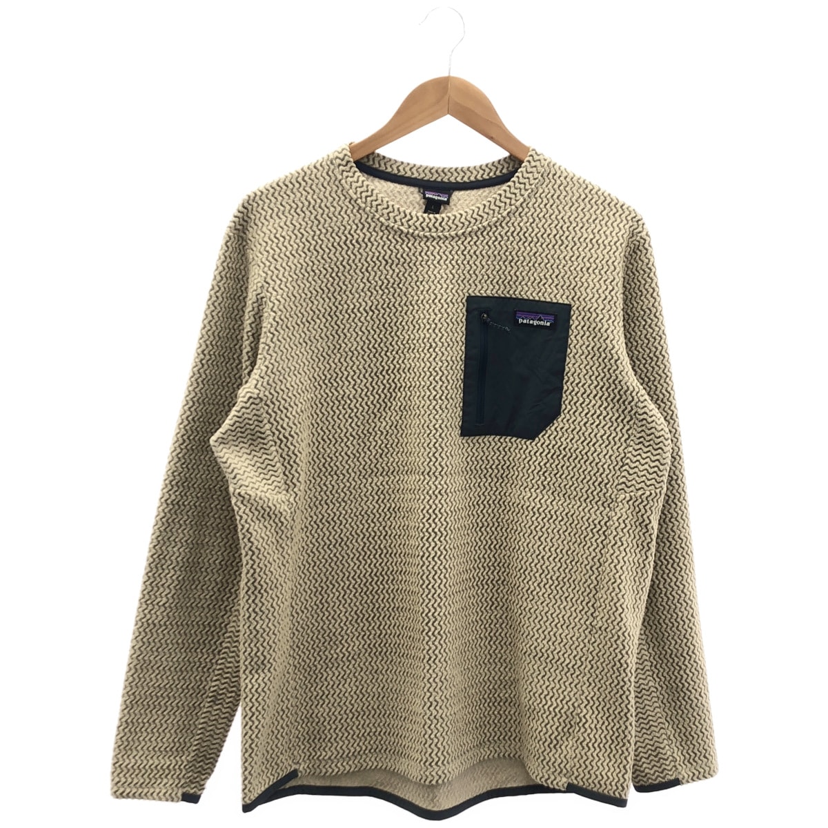 パタゴニア ベージュ 40235FA23 MS R1 AIR CREW L