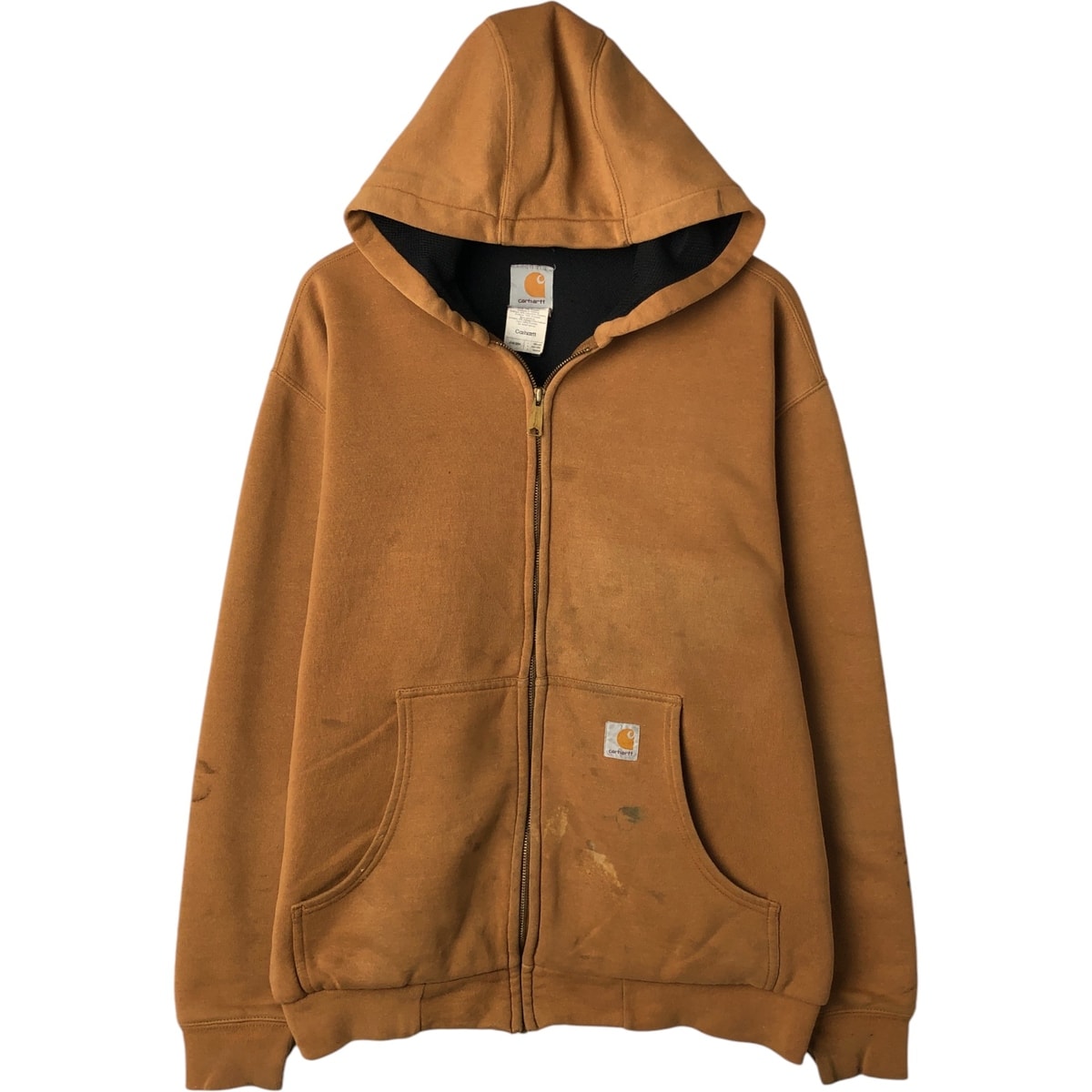 古着 カーハート Carhartt スウェットフルジップパーカー メンズL相当/eaa545896