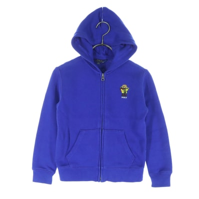 RALPH LAUREN ラルフローレン ポロベアー 長袖 ジップパーカー 6 ブルー