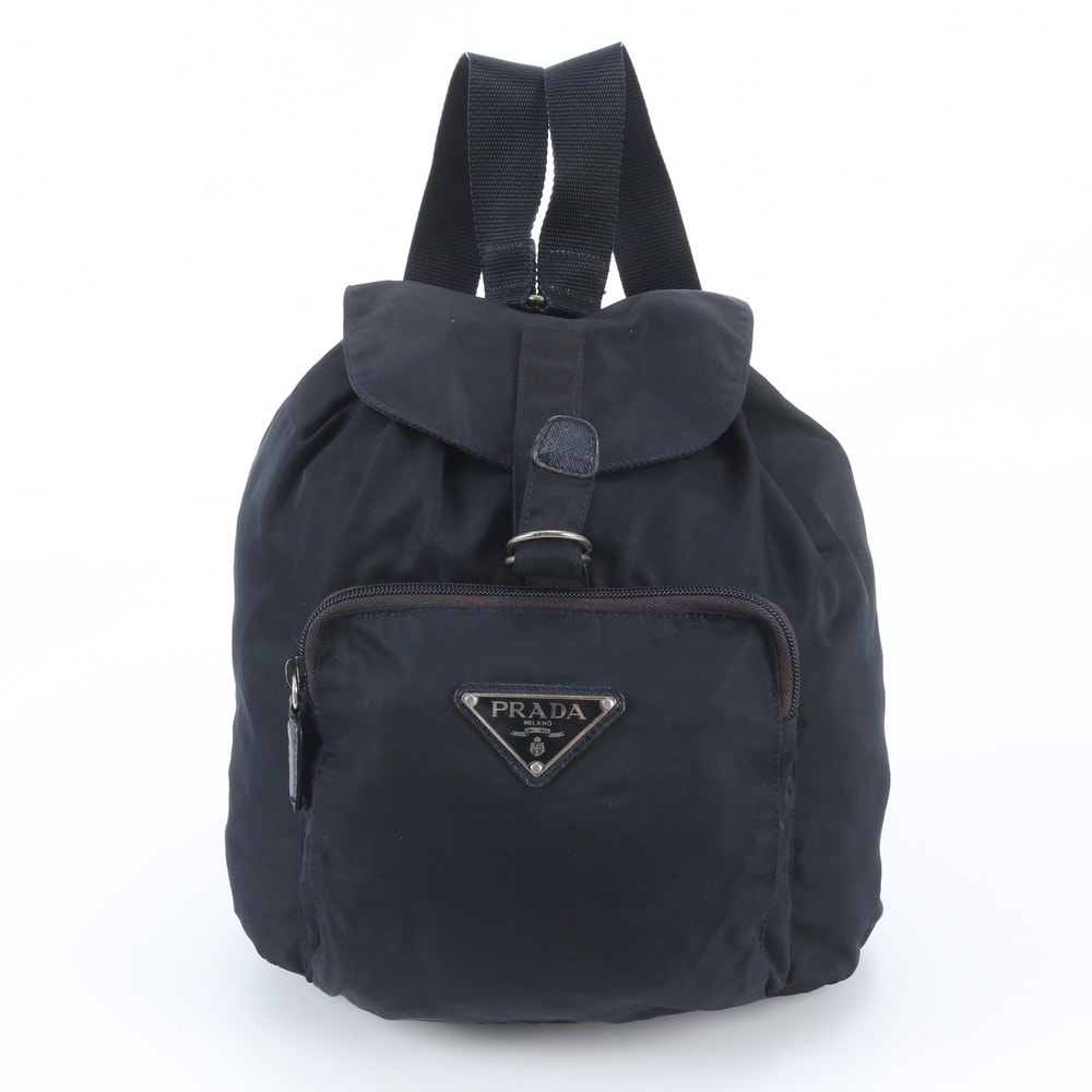 ■極美品 プラダ テスート ナイロントライアングルロゴリュックサック