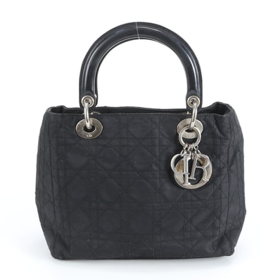 クリスチャンディオール カナージュ レディディオール ハンドバッグ