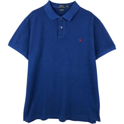 古着 ラルフローレン Ralph Lauren POLO RALPH LAUREN CUSTOM SLIM FIT 半袖 ポロシャツ メンズXL相当/eaa667468